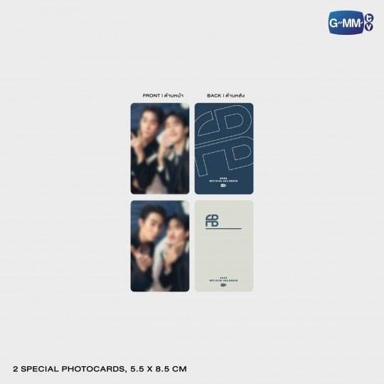 【GMMTV OFFICIAL CALENDAR 2026】FORCEBOOK