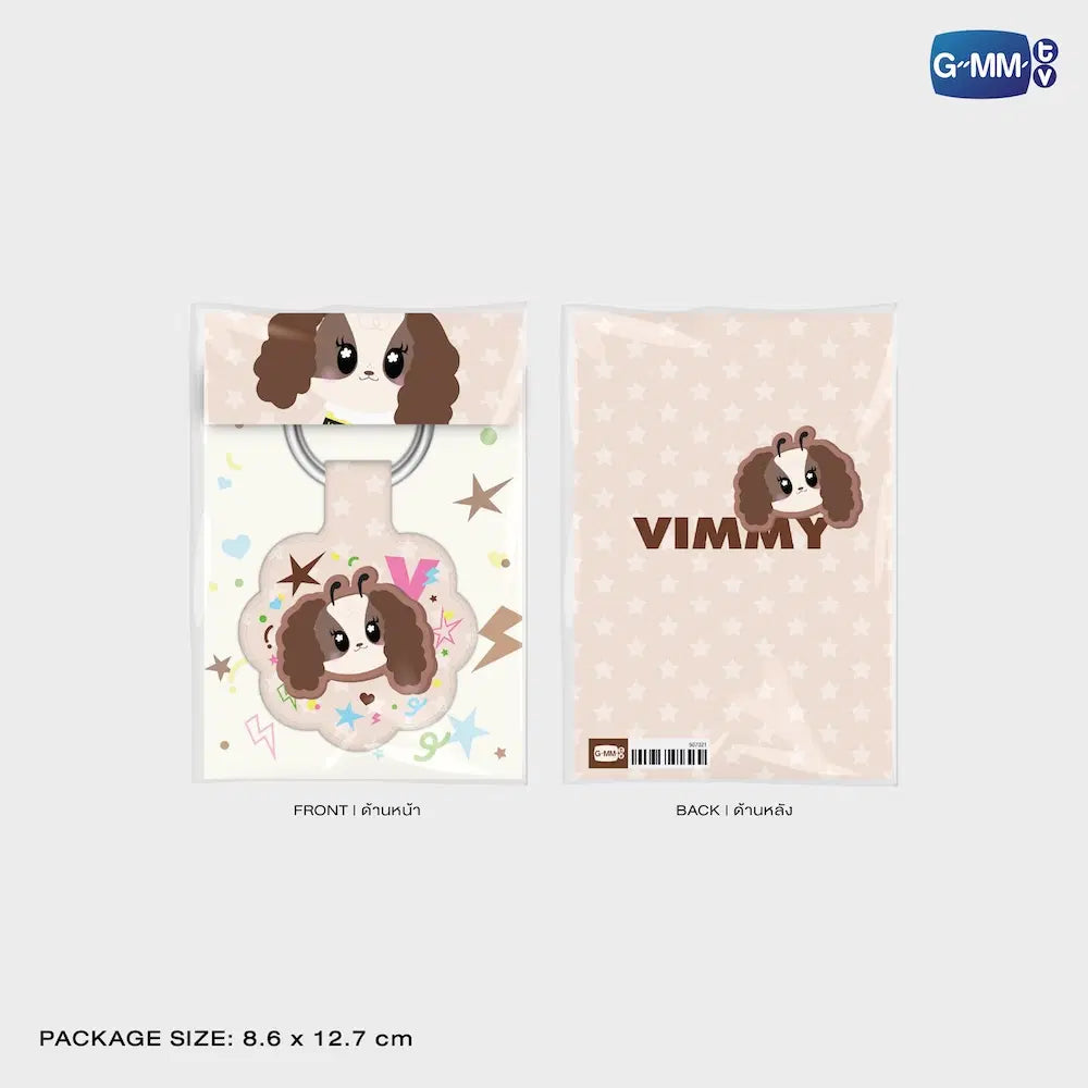 VIMMY GMMTV FANDOM CHARACTER MAGNETIC UTILITY CLIP KEYCHAIN
