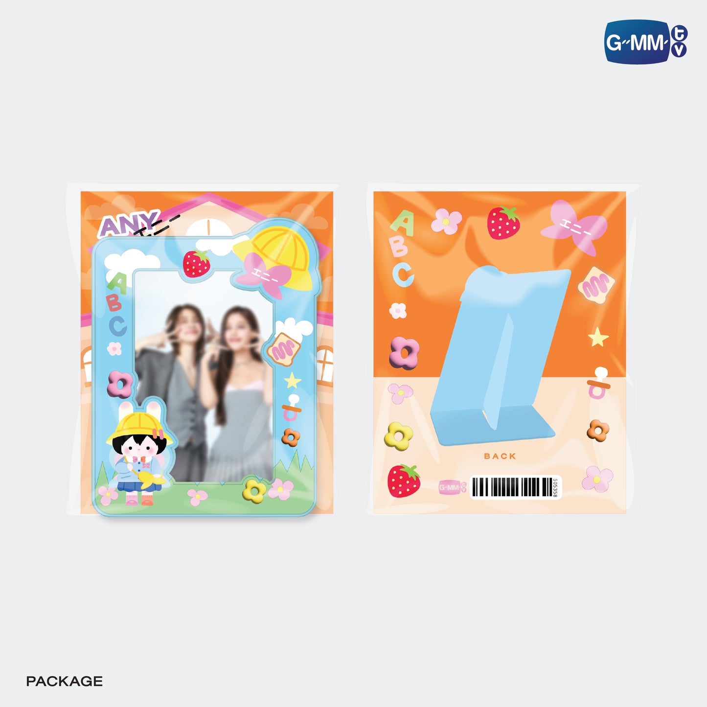 POPOS25-080 ANY CARD HOLDER STAND WITH PHOTOCARD