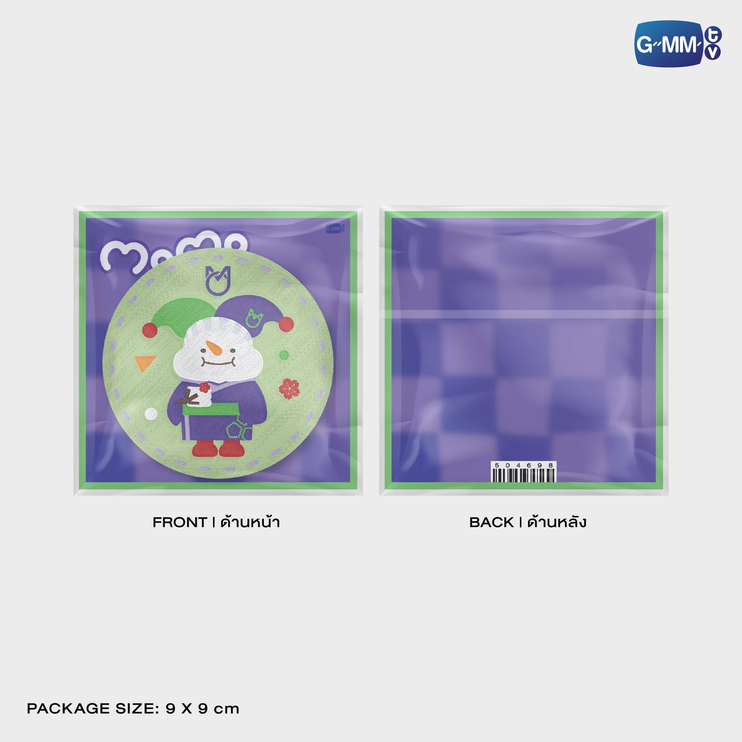 POPOS25-386 WOVEN PIN MOMO