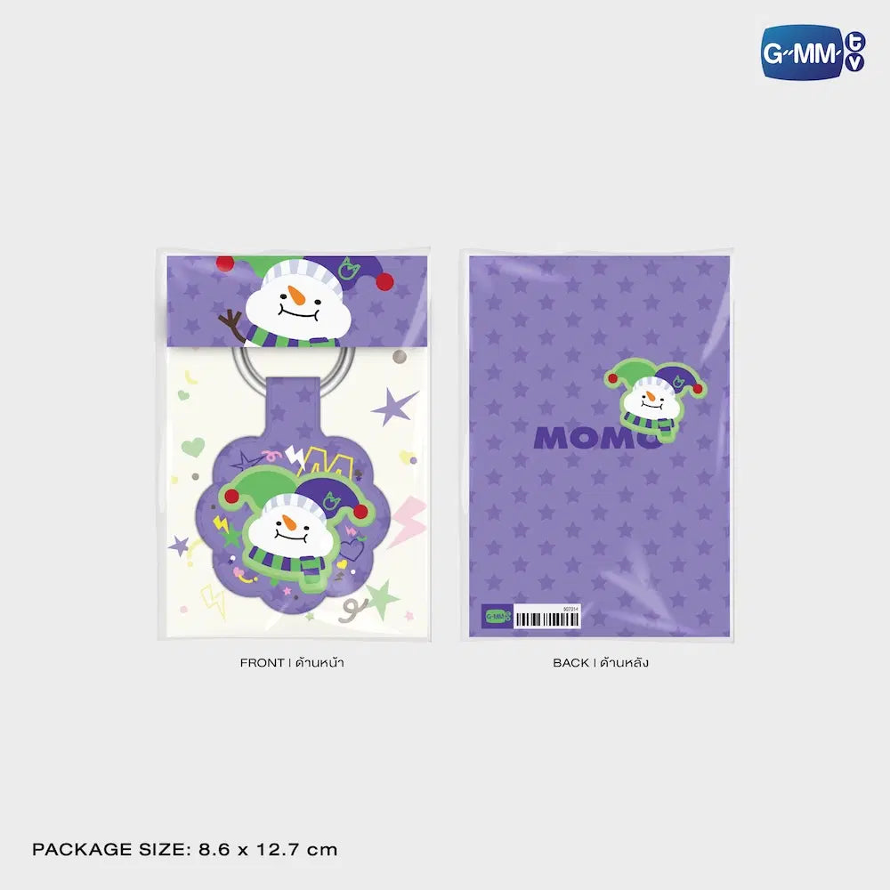 MOMO GMMTV FANDOM CHARACTER MAGNETIC UTILITY CLIP KEYCHAIN