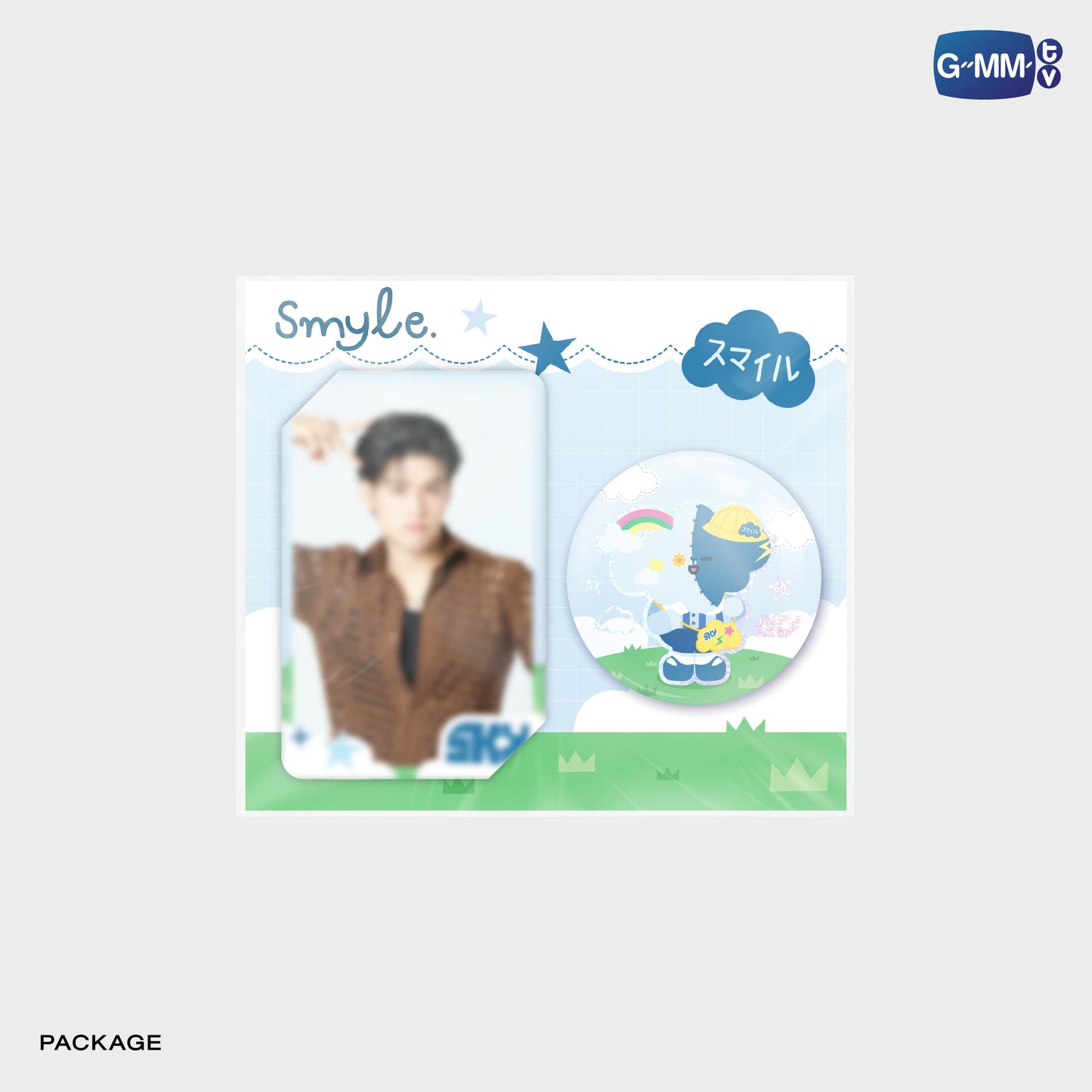 POPOS25-029 SMYLE HOLOGRAM PIN