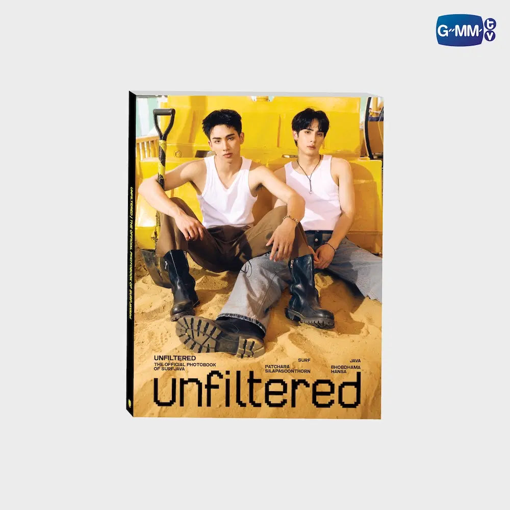 PRE-ORDER】UNFILTERED THE OFFICIAL PHOTOBOOK OF SURFJAVA – GMMTV