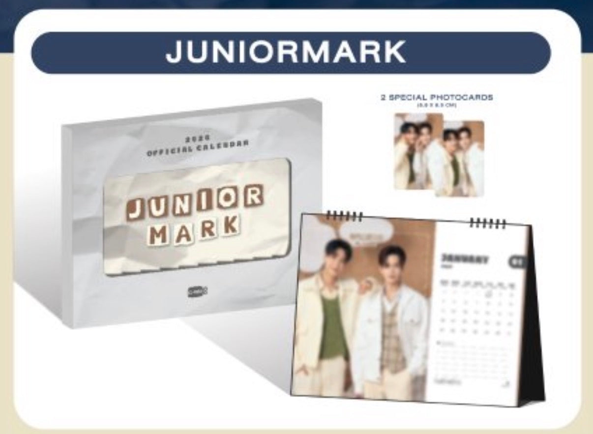【GMMTV OFFICIAL CALENDAR 2026】JUNIORMARK