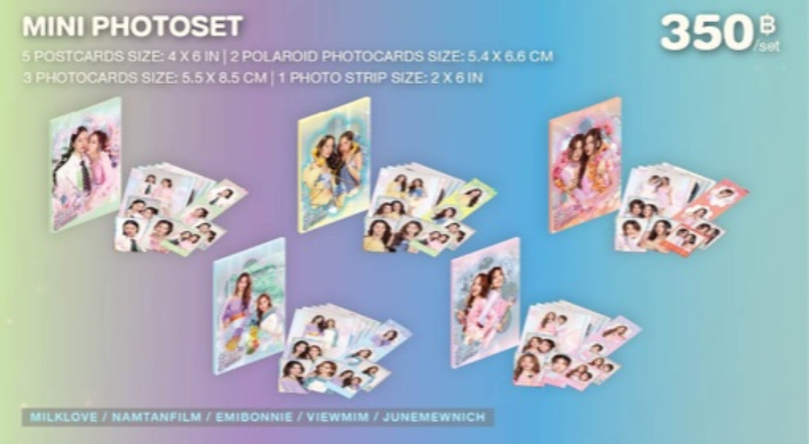 【BLUSH BLOSSOM FAN FEST】MINI PHOTOSET