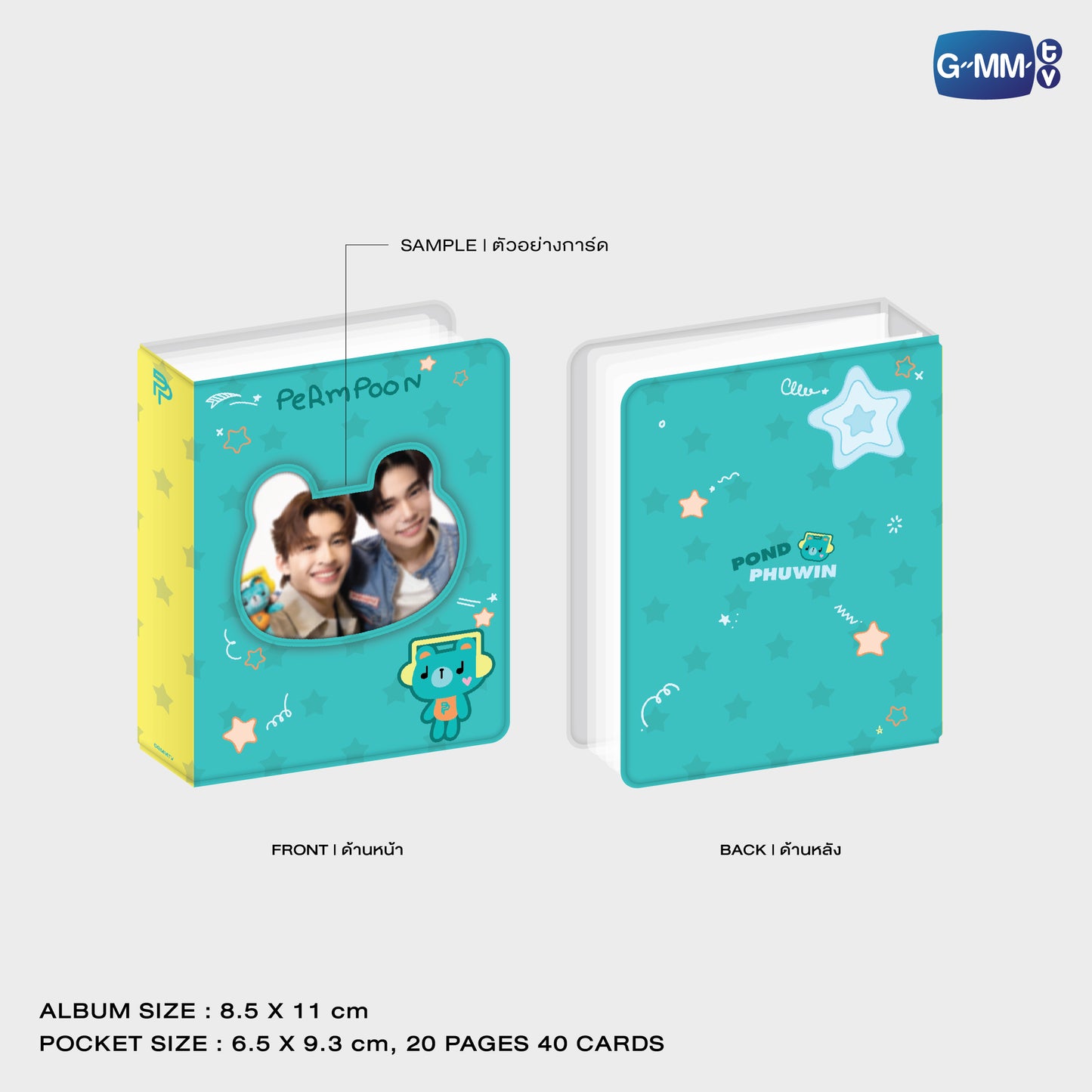 POPNY-322 PERMPOON CHARACTER COLLECTIBLE CARD ALBUM