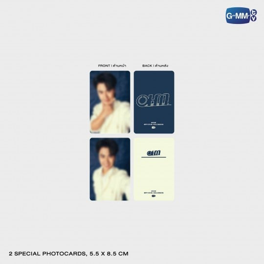 【GMMTV OFFICIAL CALENDAR 2026】OHM