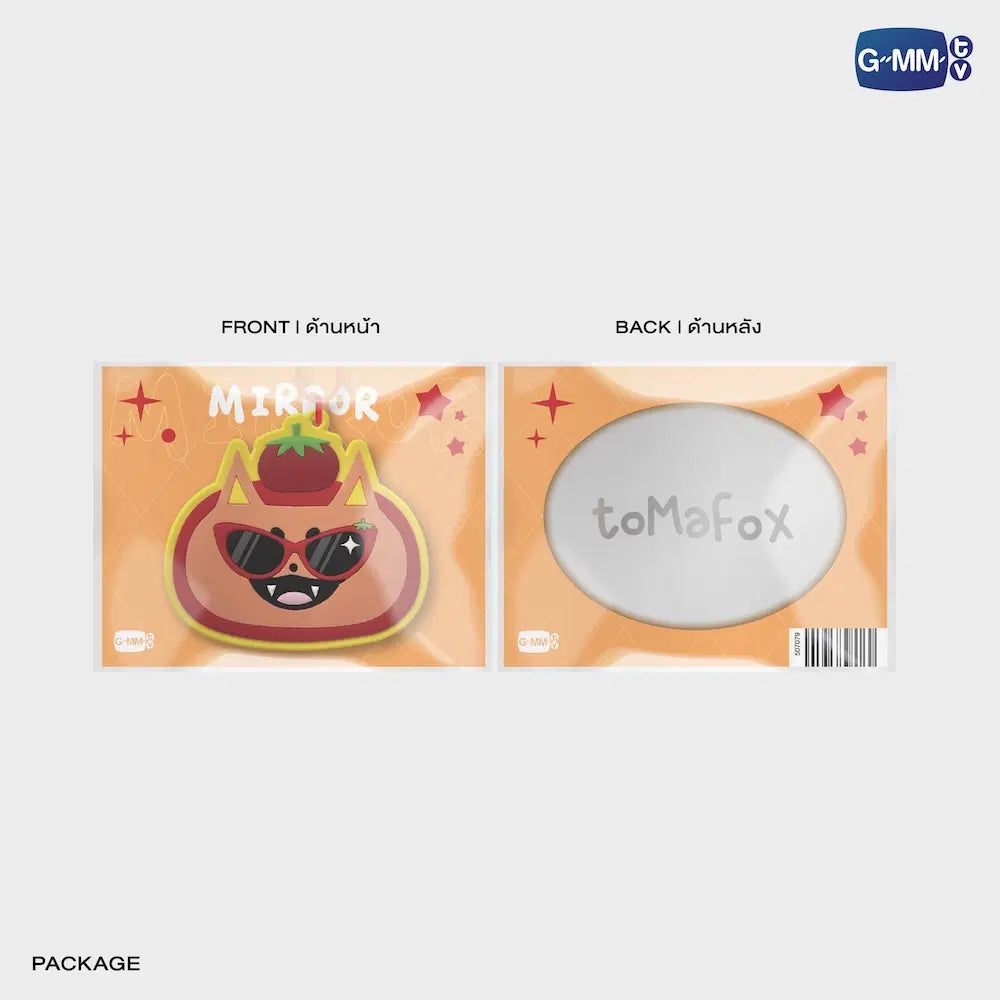 TOMAFOX GMMTV FANDOM CHARACTER MIRROR KEYCHAIN