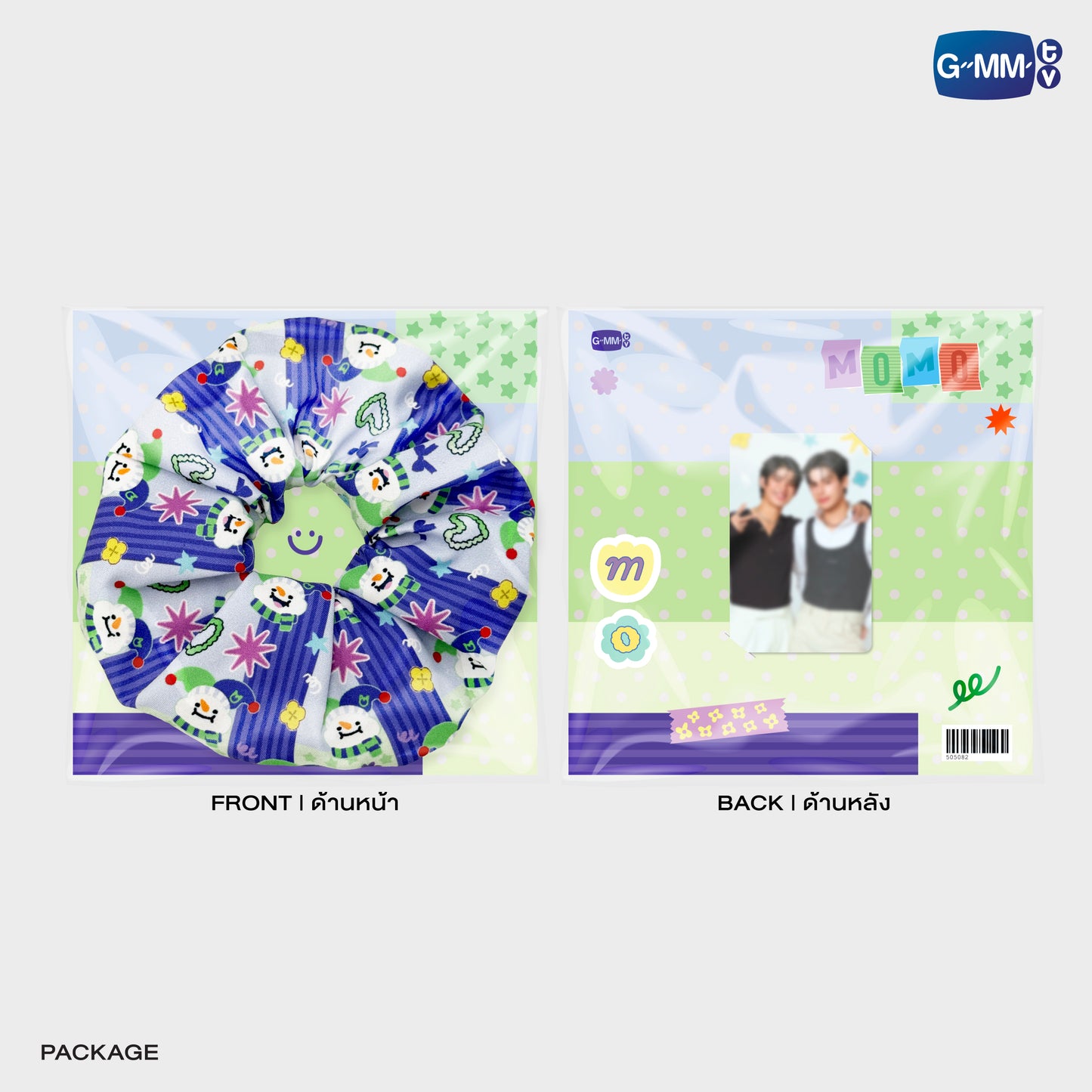 POPOS25-325 MOMO HAIR SCRUNCHIE