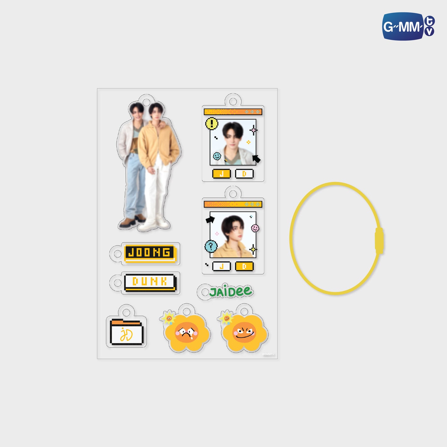 POPNY-353 JOONGDUNK CUSTOMIZABLE ACRYLIC KEYCHAIN