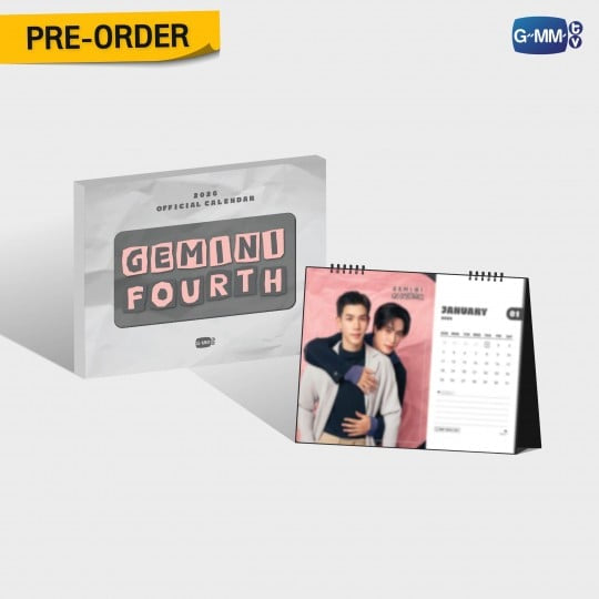 【GMMTV OFFICIAL CALENDAR 2026】GEMINIFOURTH