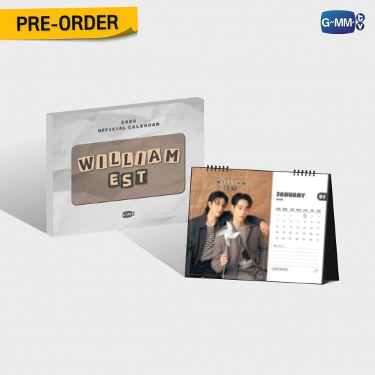 【GMMTV OFFICIAL CALENDAR 2026】WILLIAMEST