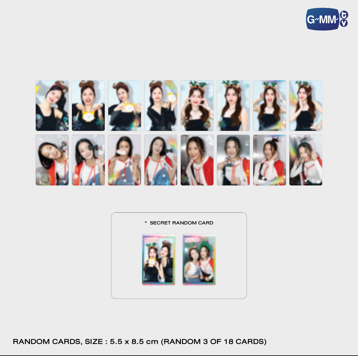 GIRLS COLLECTIBLE RANDOM CARD | CHRISTMAS COLLECTION