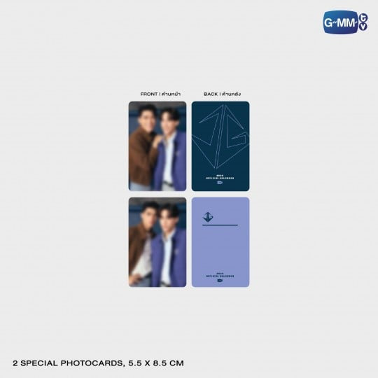 【GMMTV OFFICIAL CALENDAR 2026】JOSSGAWIN