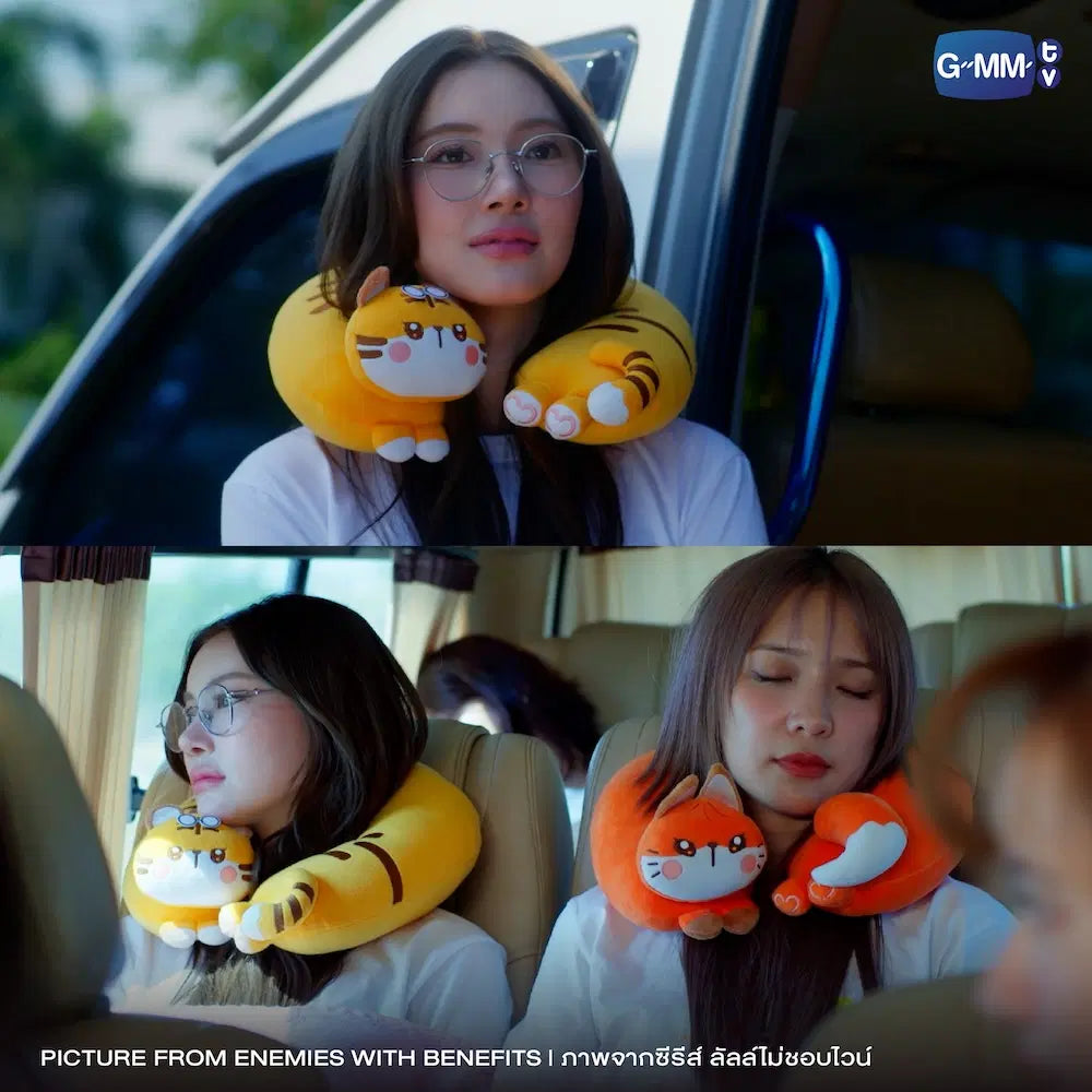 TIGER NECK HUGGER PILLOW | ENEMIES WITH BENEFITS