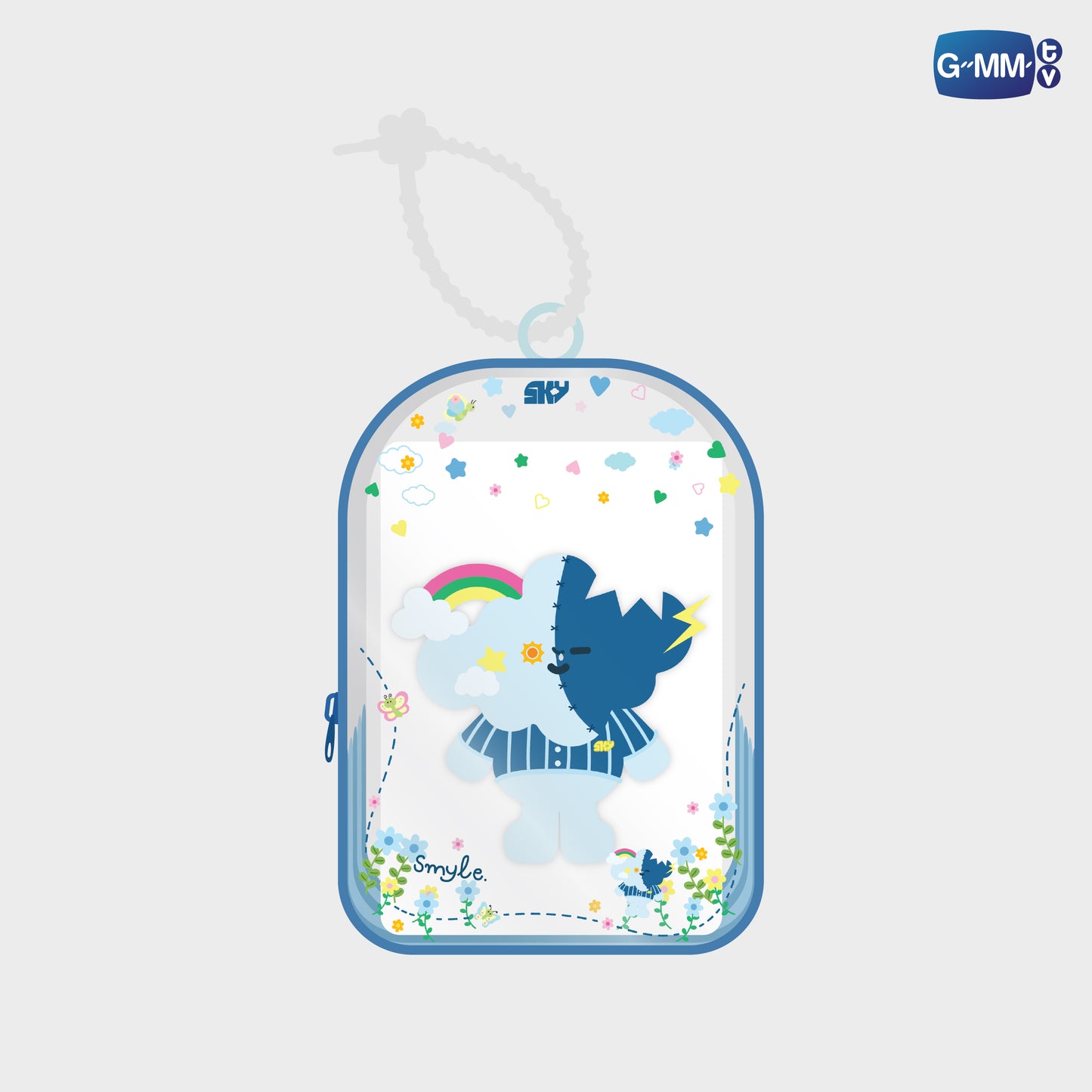 POPOS25-675 CLEAR POUCH SMYLE