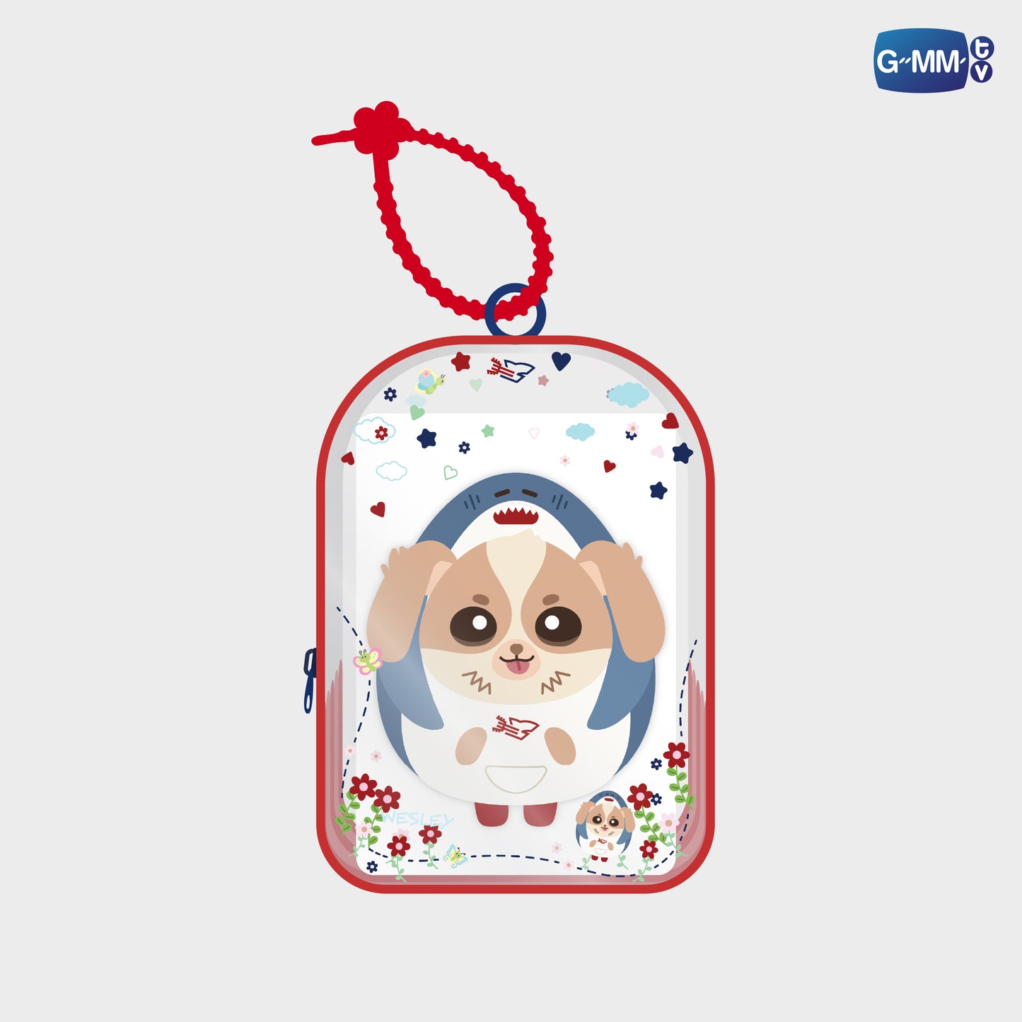 POPOS25-665 CLEAR POUCH WESLEY