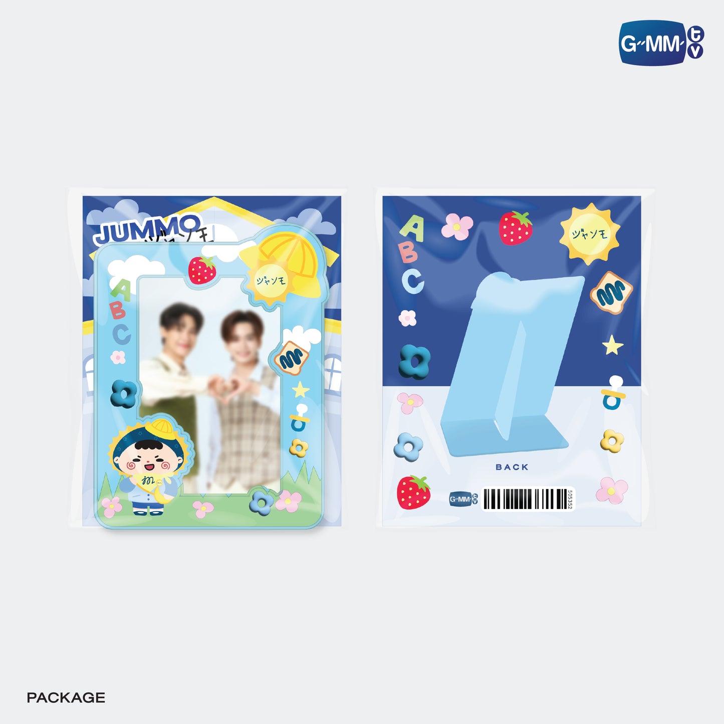 POPOS25-074 JUMMO CARD HOLDER STAND WITH PHOTOCARD