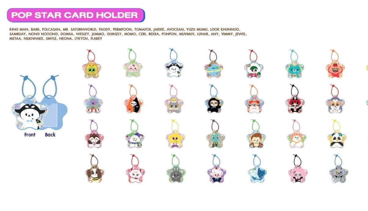 POP STAR CARD HOLDER