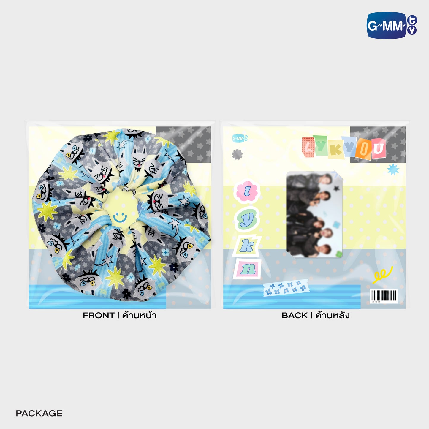 POPOS25-334 LYKYOU HAIR SCRUNCHIE