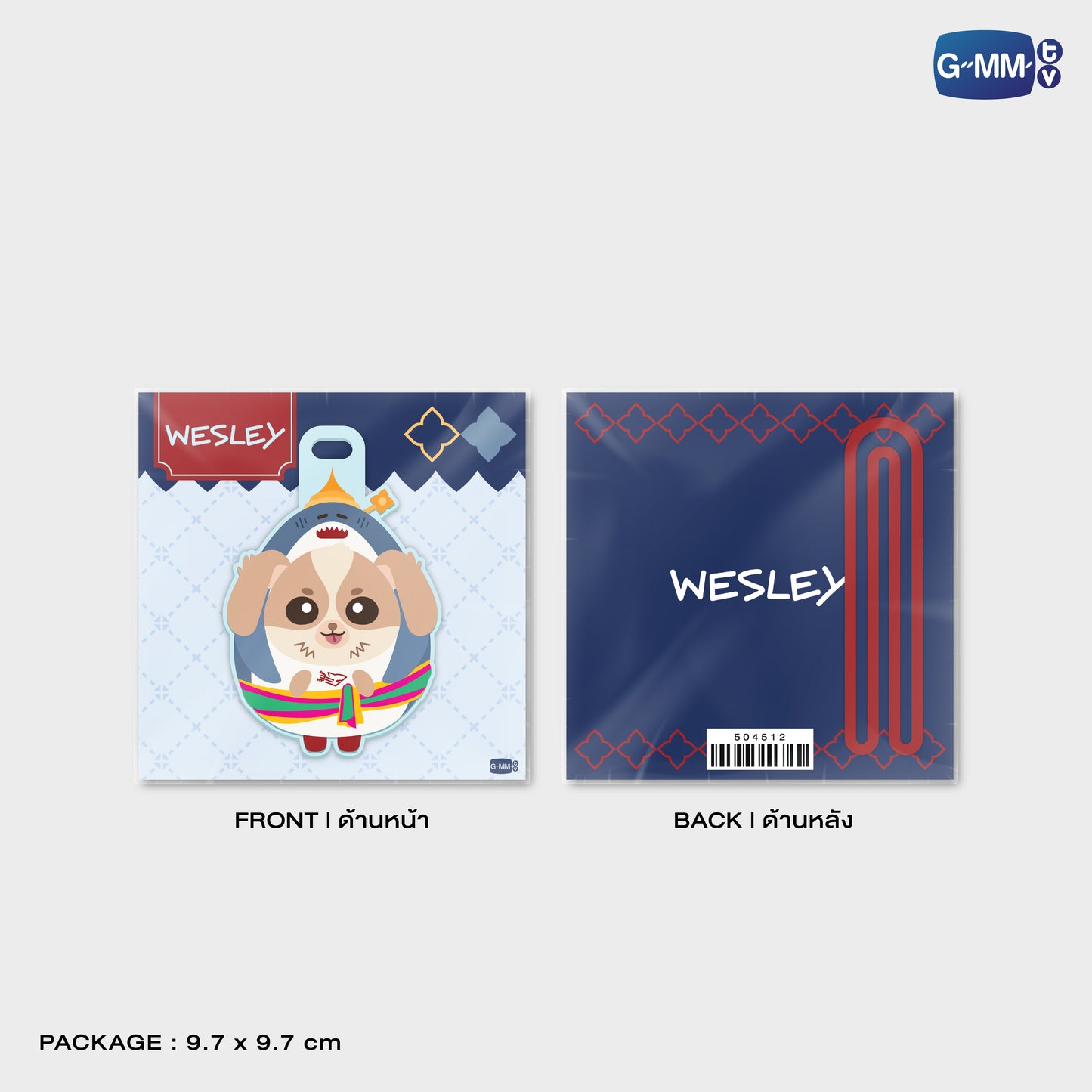 POPNY-440 WESLEY RUBBER TAG