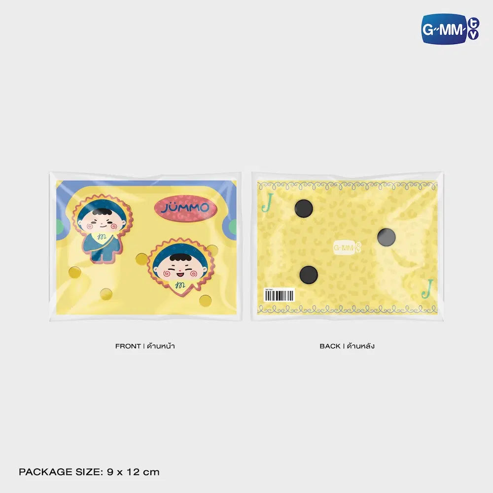 JUMMO FANDOM CHARACTER RUBBER CHARM SET