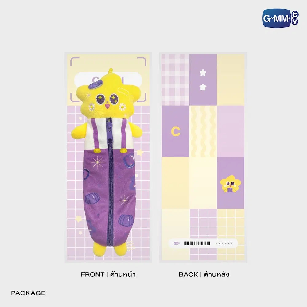 CERI GMMTV FANDOM CHARACTER PLUSH PENCIL CASE