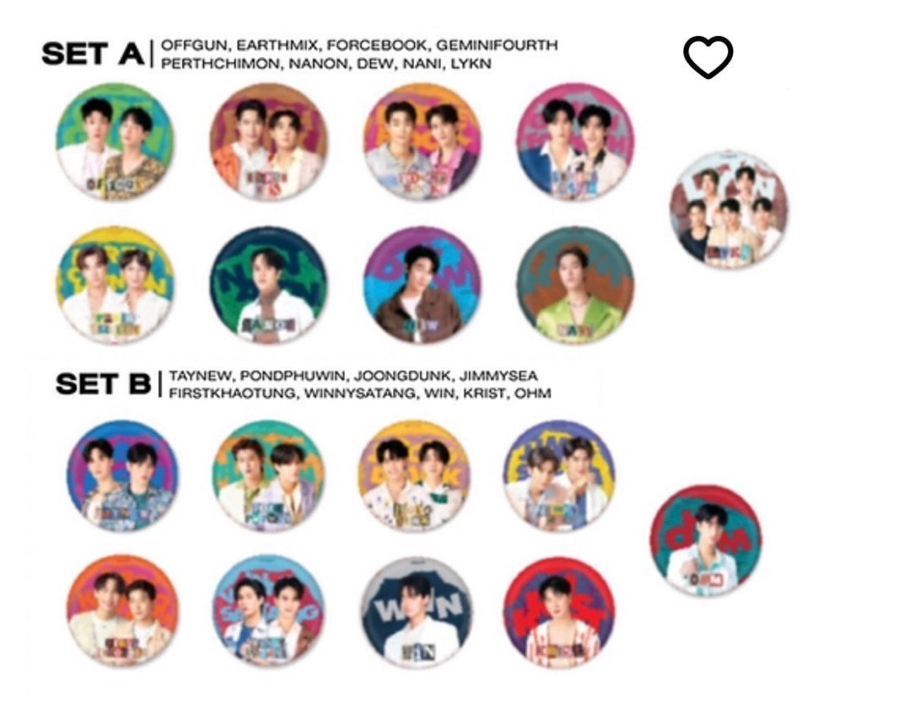 POPTK25-734 BOOK FAIR GASHA PIN