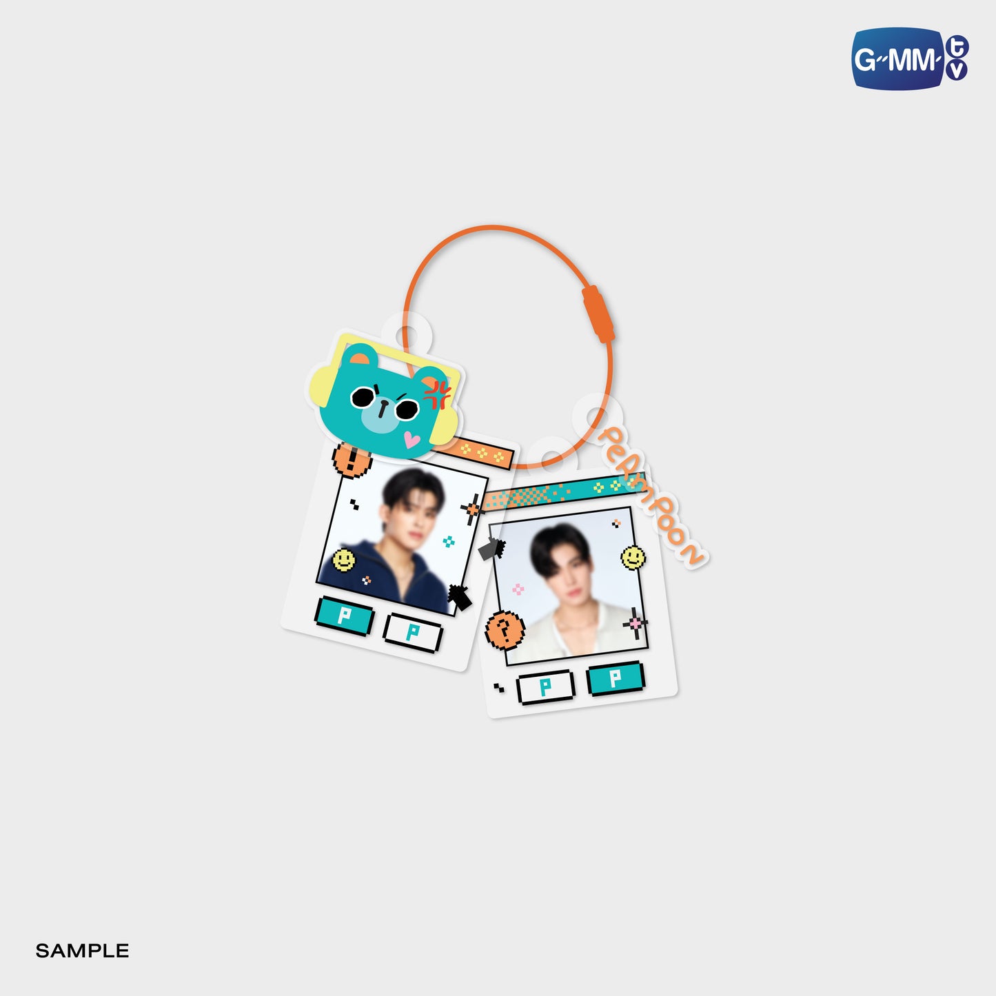 POPNY-351 PONDPHUWIN CUSTOMIZABLE ACRYLIC KEYCHAIN