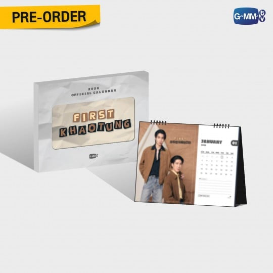 【GMMTV OFFICIAL CALENDAR 2026】FIRSTKHAOTUNG