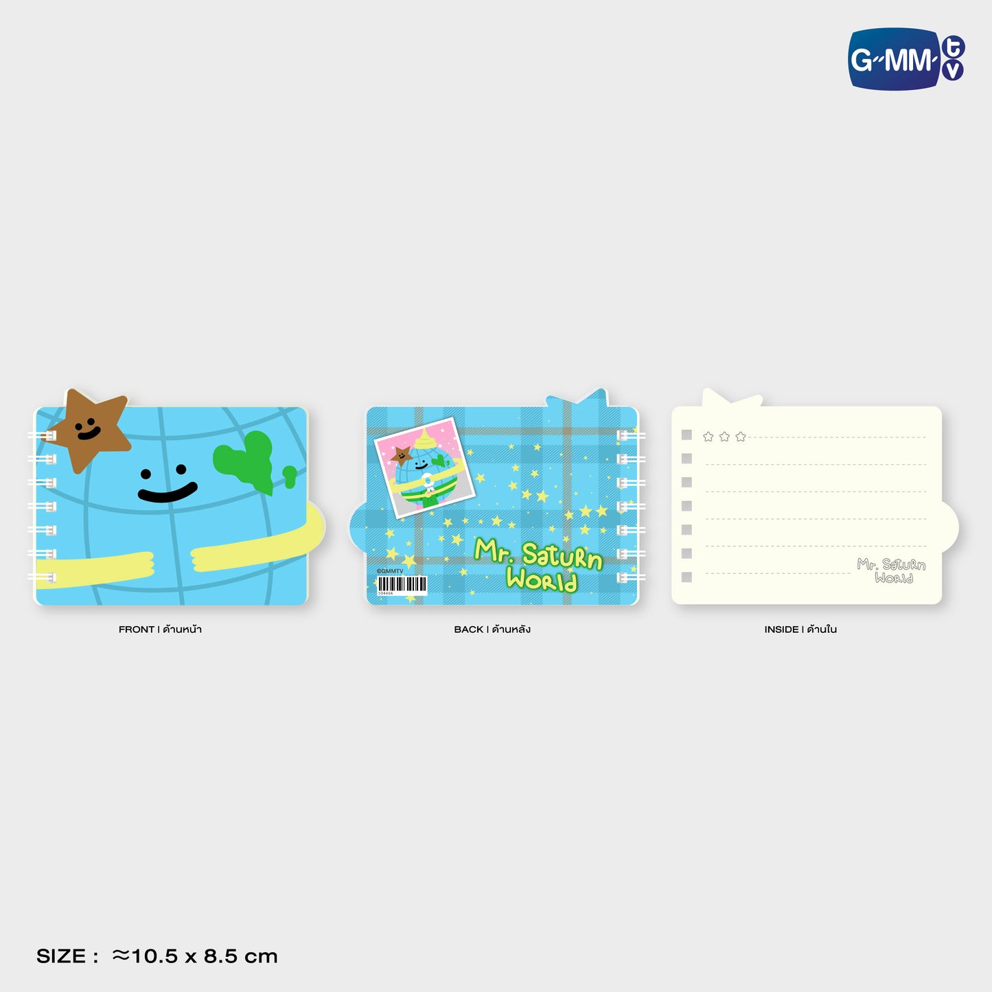 POPNY-456 MR. SATURNWORLD POCKET NOTE