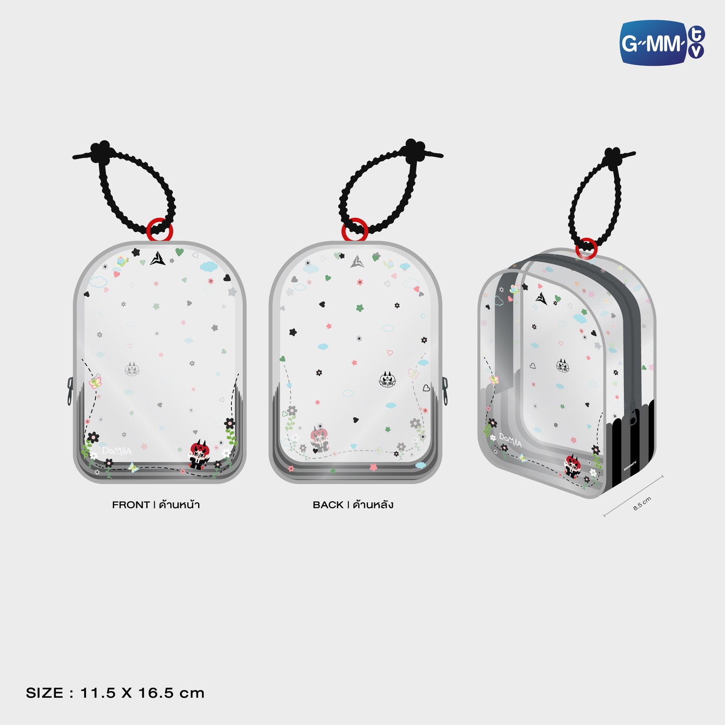 POPNY-303 DOMIIA CLEAR POUCH