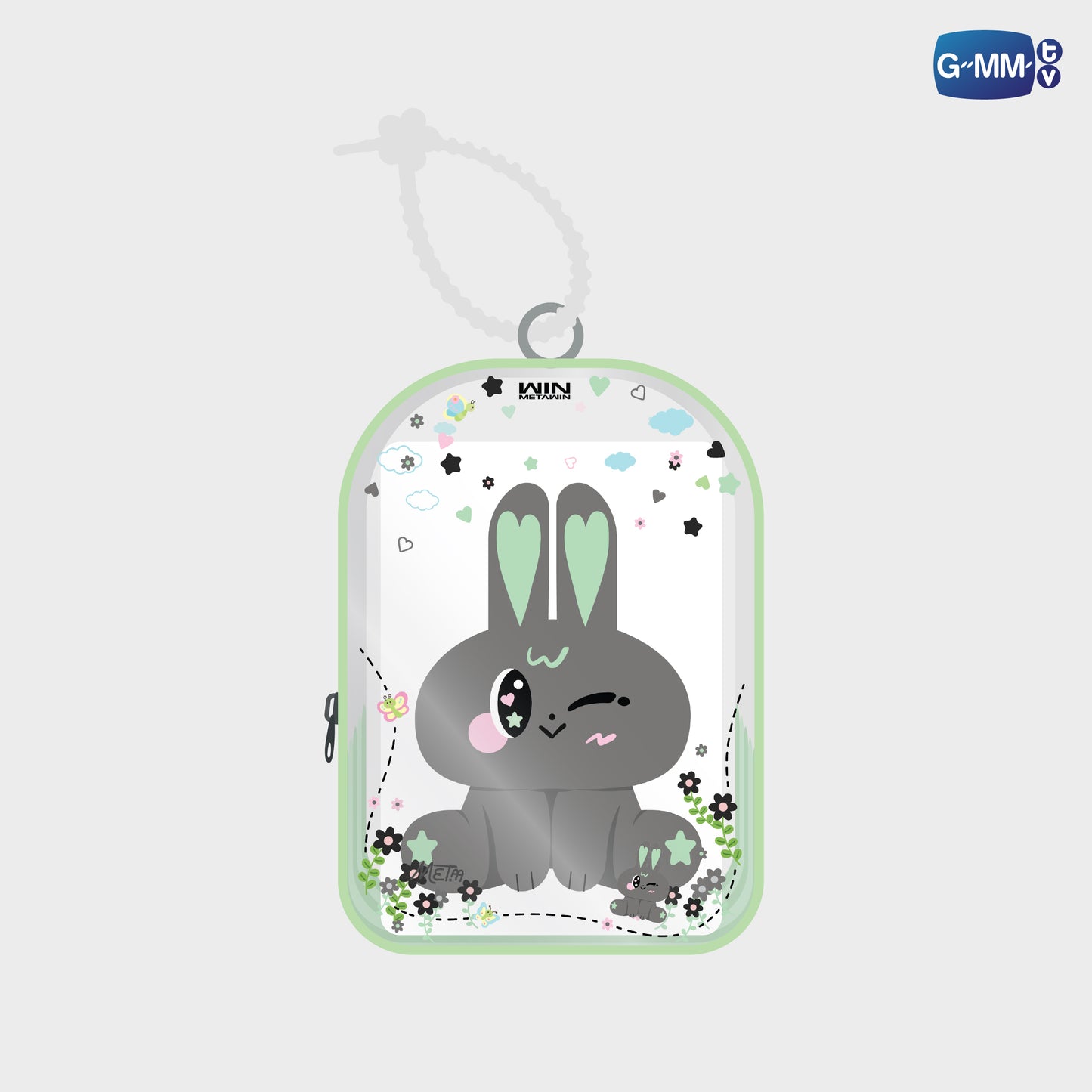 POPNY-312 METAA CLEAR POUCH