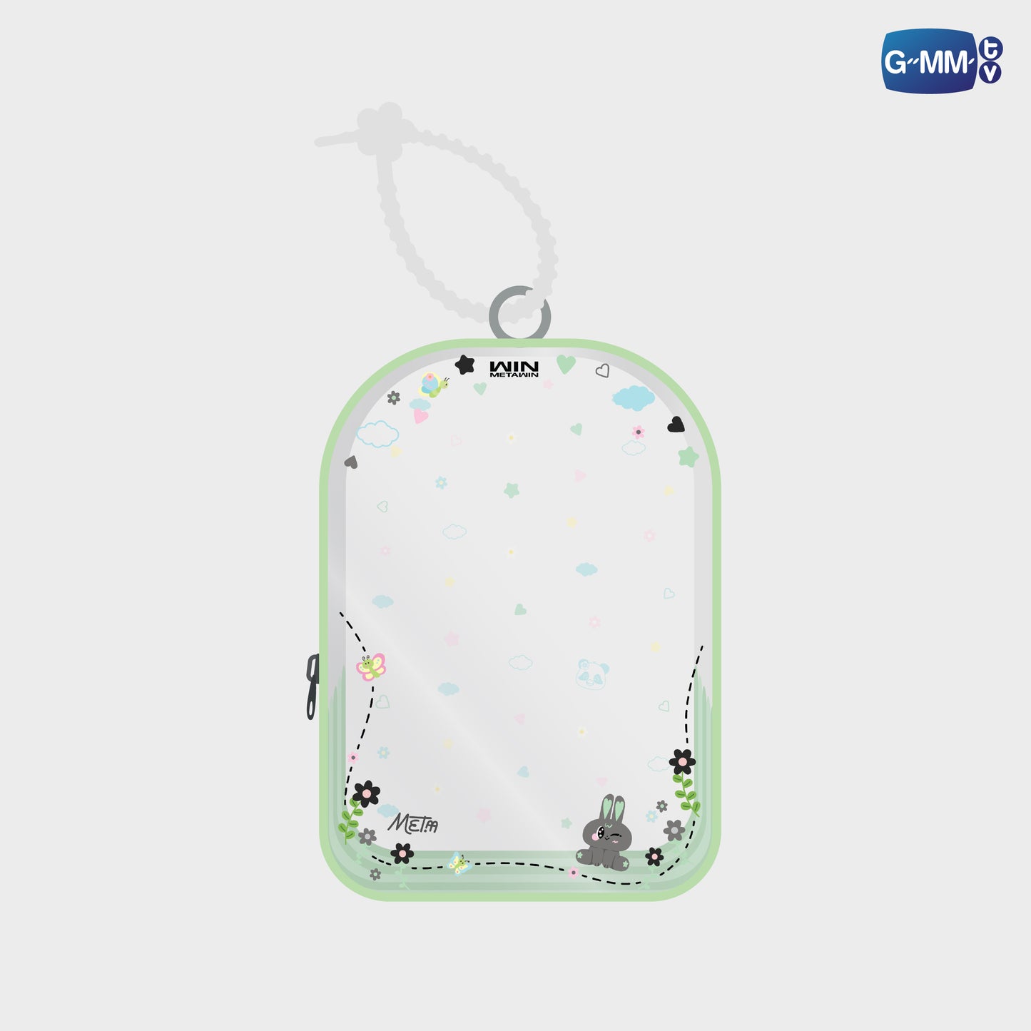 POPNY-312 METAA CLEAR POUCH