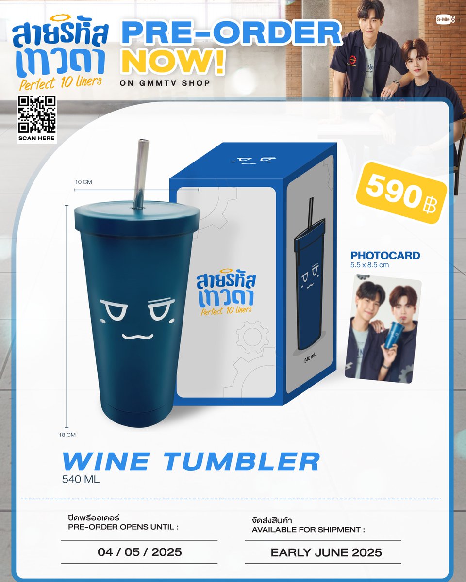 【PRE-ORDER】WINE TUMBLER | PERFECT 10 LINERS