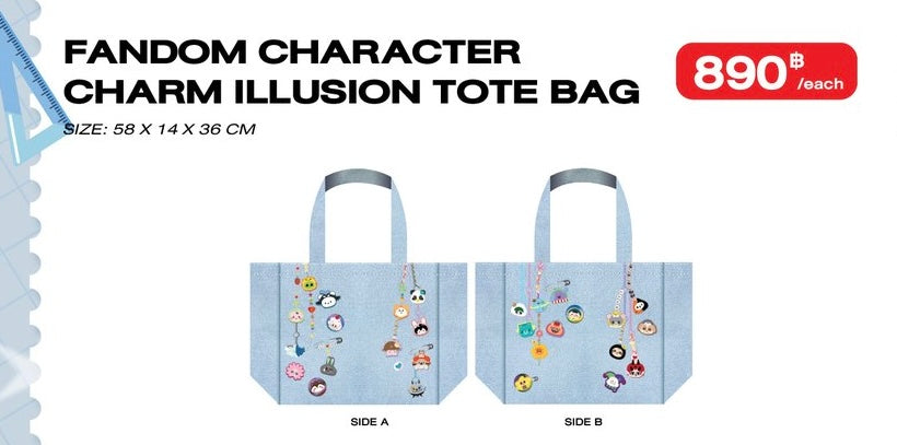 GMMTV ファンダムトートバッグ International Novel Festival