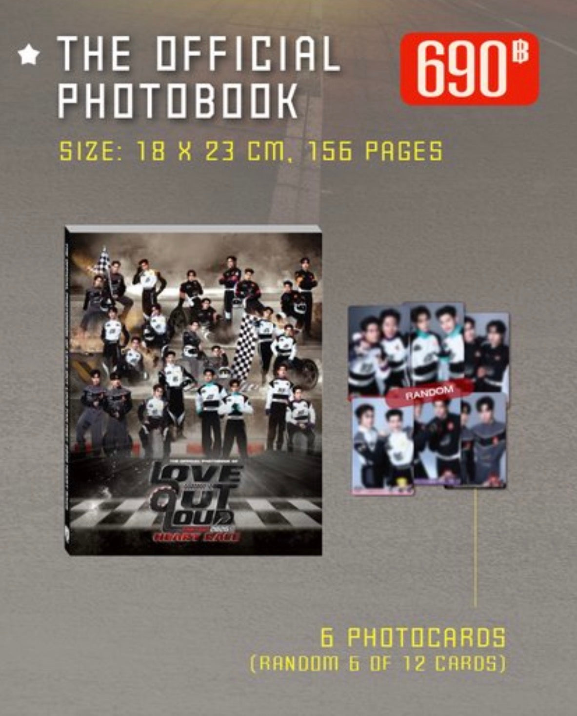 THE OFFICIAL PHOTOBOOK OF LOVE OUT LOUD FAN FEST 2026 : HEART RACE