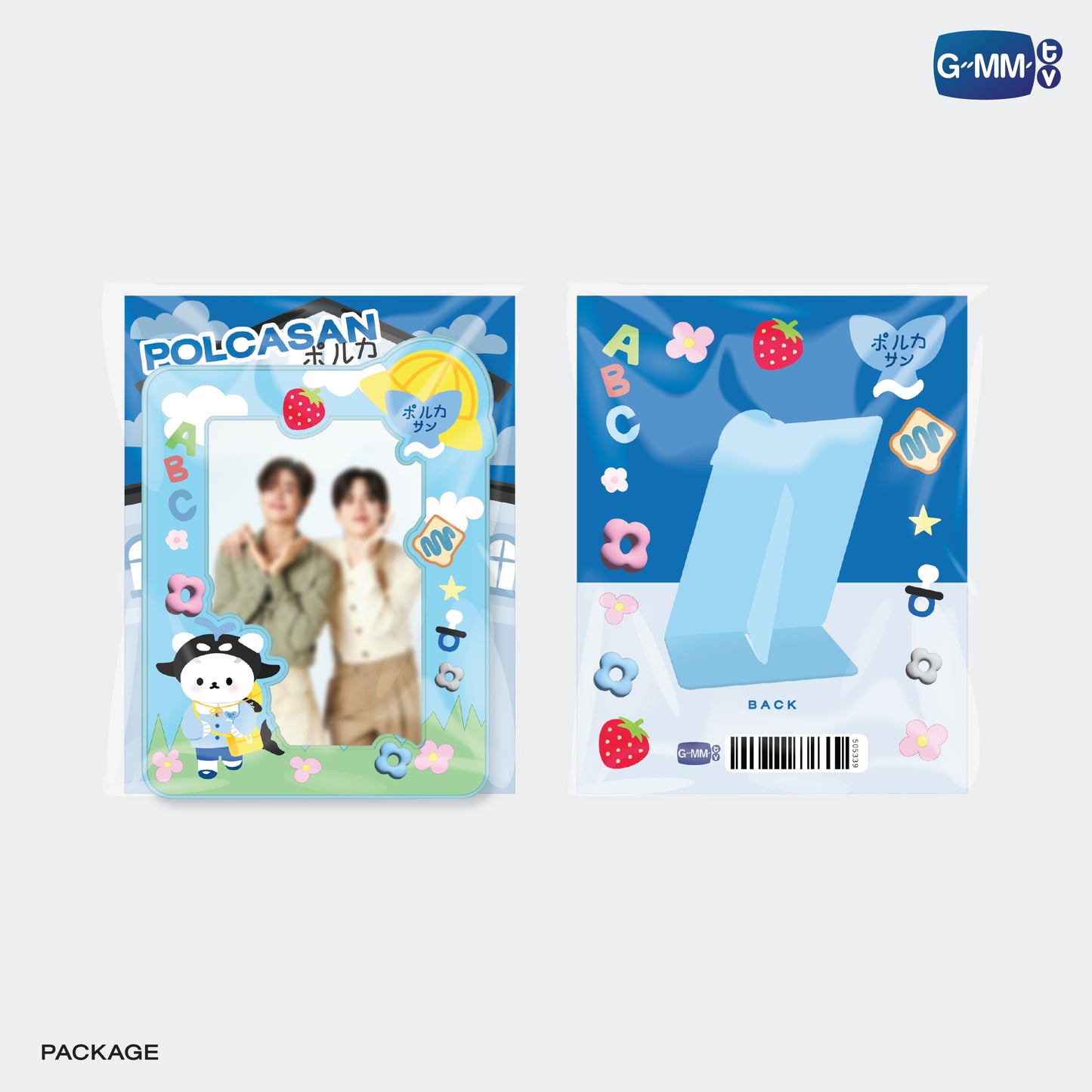 POPOS25-061 POLCASAN CARD HOLDER STAND WITH PHOTOCARD