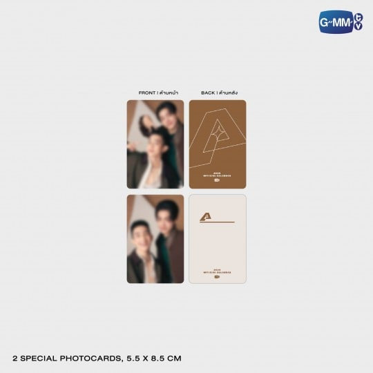 【GMMTV OFFICIAL CALENDAR 2026】ALMONDPROGRESS