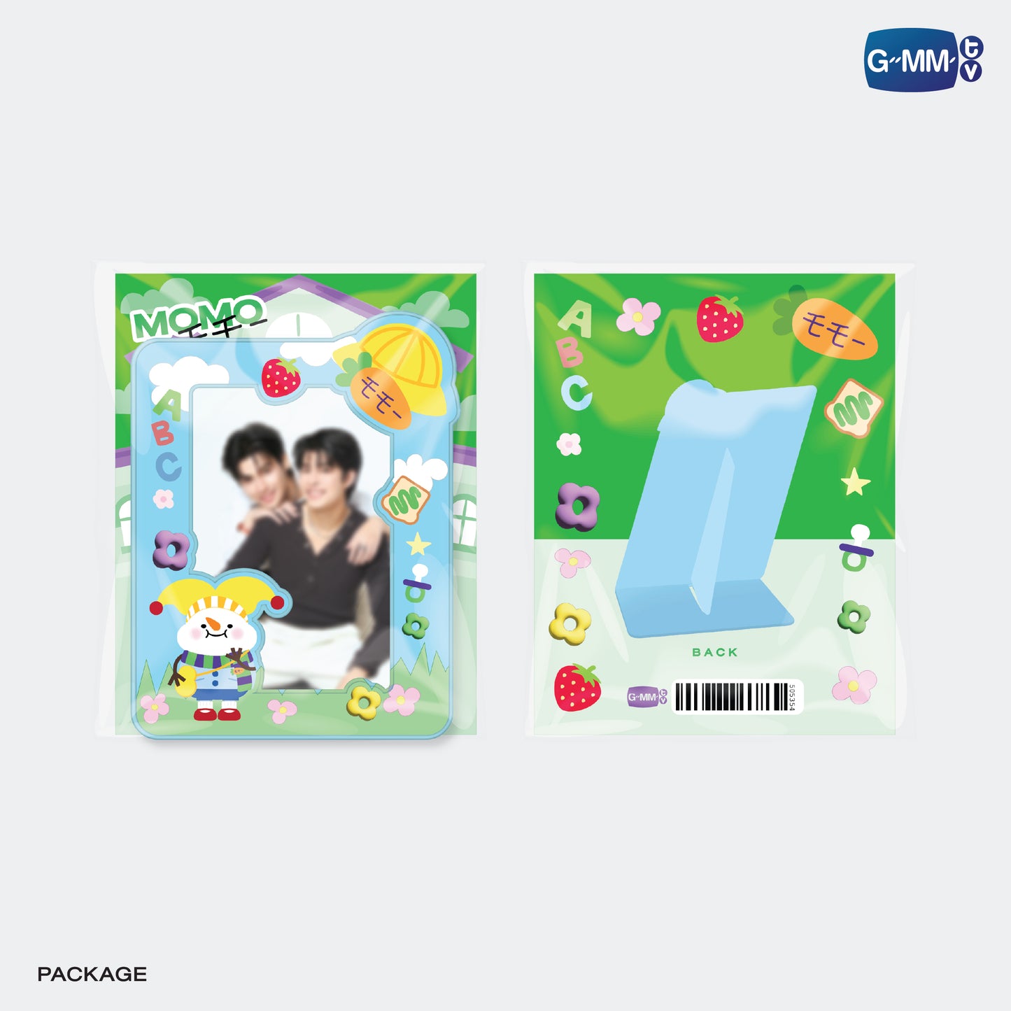 POPOS25-076 MOMO CARD HOLDER STAND WITH PHOTOCARD