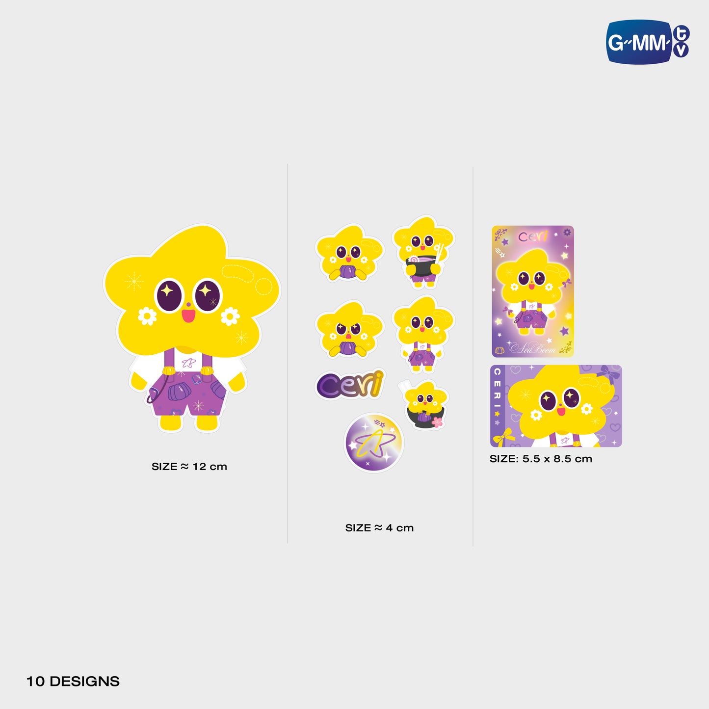POPNY-200 CERI STICKER SET