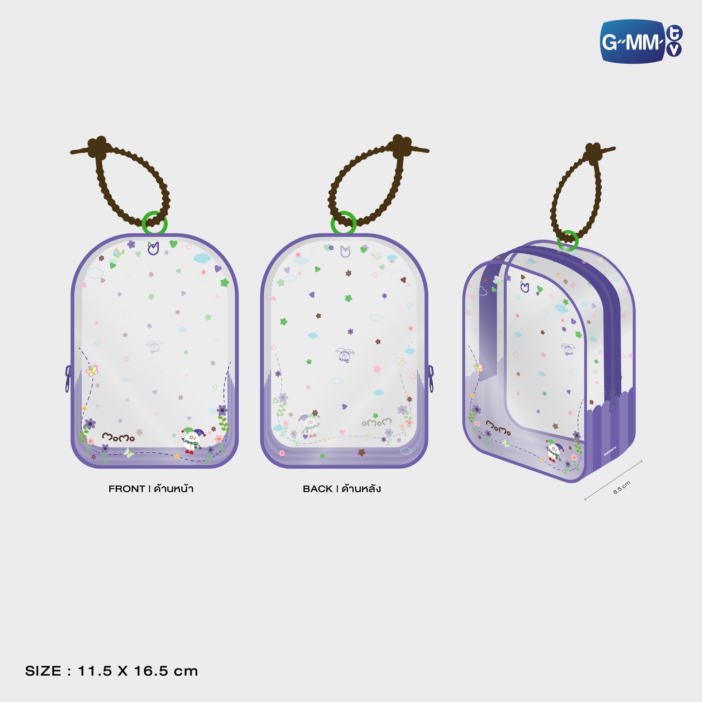 POPNY-307 MOMO CLEAR POUCH