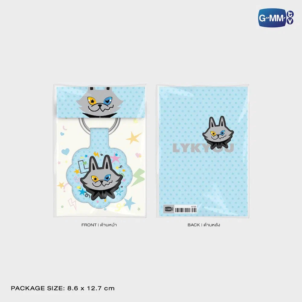 LYKYOU GMMTV FANDOM CHARACTER MAGNETIC UTILITY CLIP KEYCHAIN