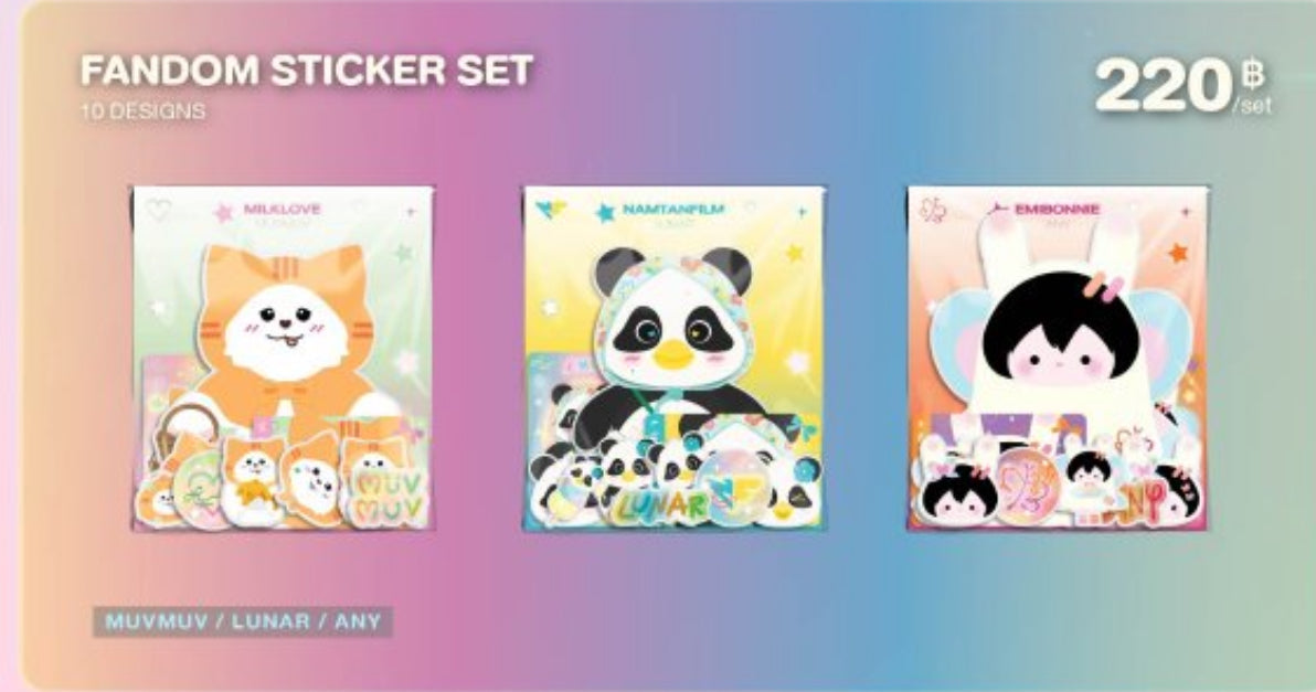 【BLUSH BLOSSOM FAN FEST】 FANDOM STICKER SET