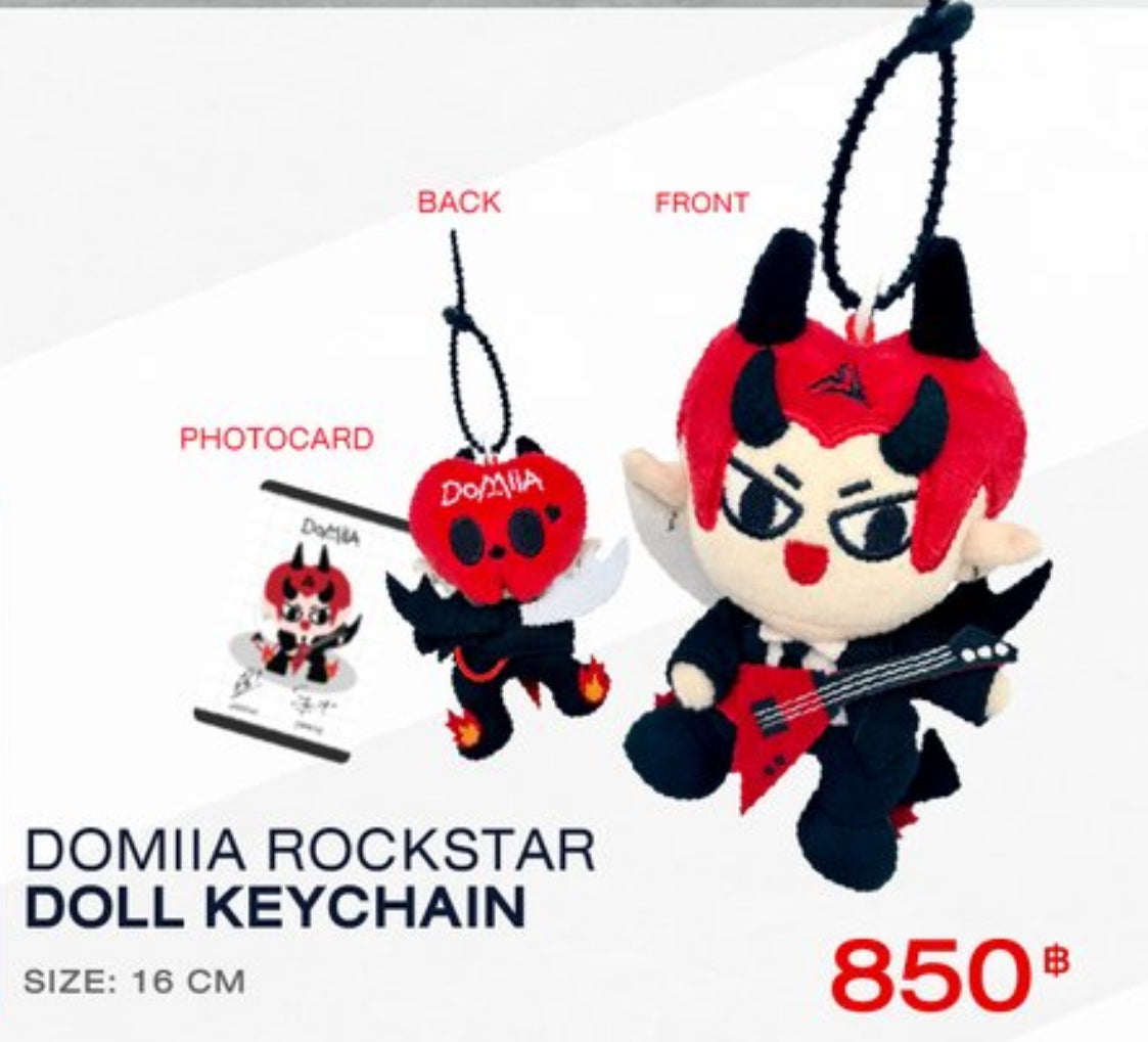 PRE-ORDER】-DOMIIA ROCKSTAR DOLL KEYCHAIN – GMMTV-123SeinoJP