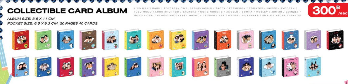 【International Novel Festival 2025】COLLECTIBLE CARD ALBUM