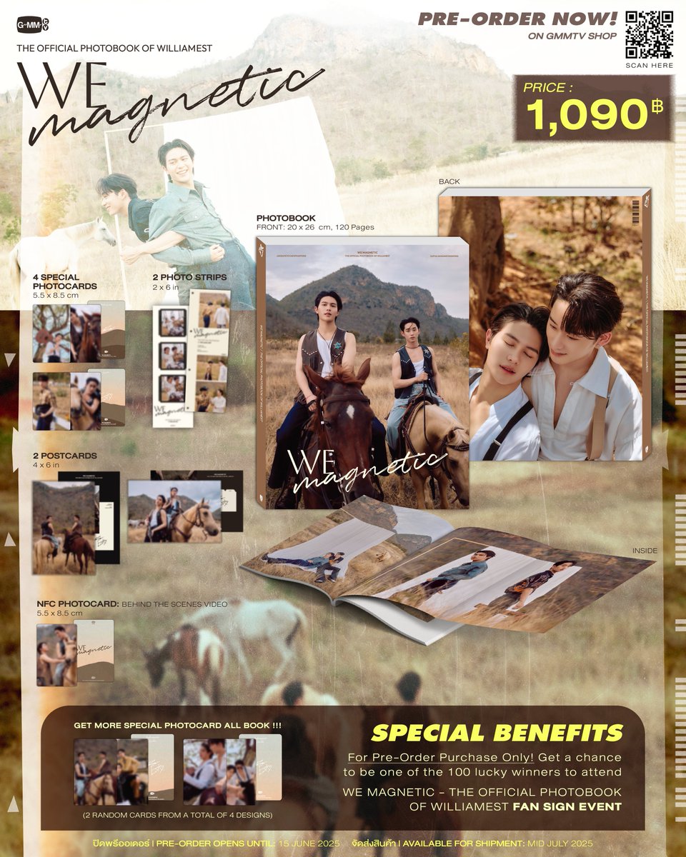 未開封》 WilliamEst WE MAGNETIC フォトブック GMMTV 未開封》 WilliamEst WE MAGNETIC フォトブック GMMTV - メルカリ