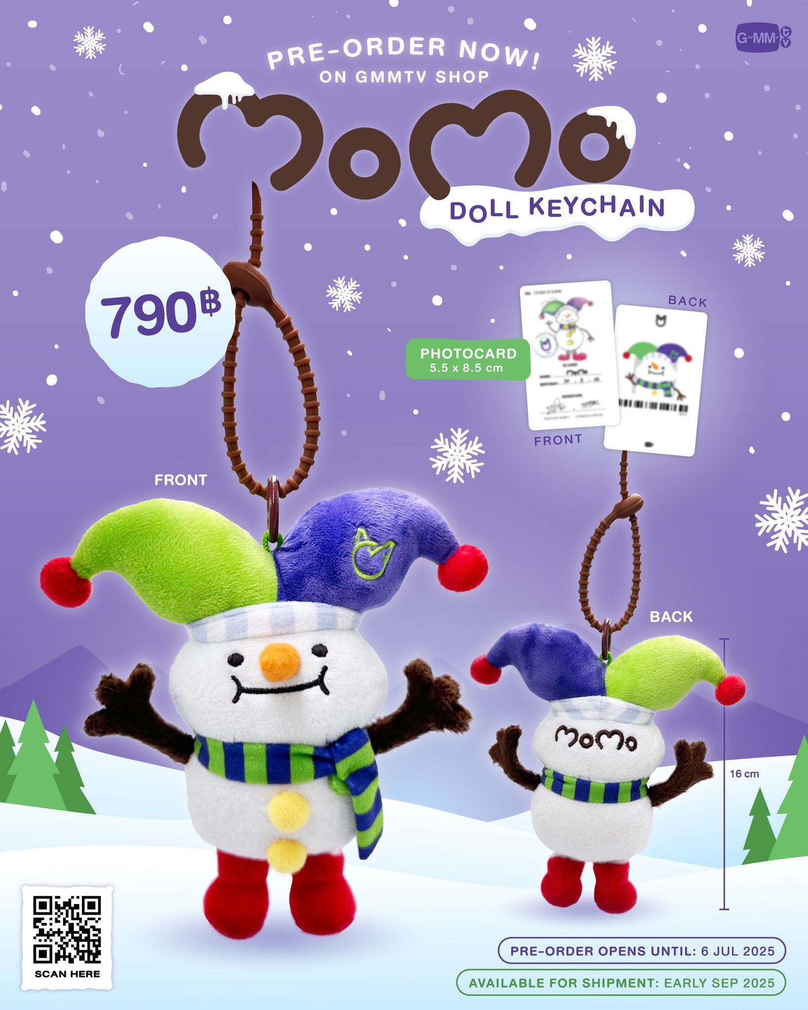 PRE-ORDER】 MOMO DOLL KEYCHAIN – GMMTV-123SeinoJP