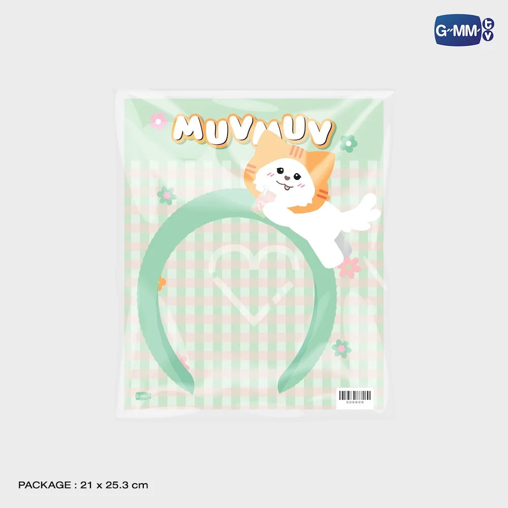 Muvmuv HAIRBAND | BLUSH BLOSSOM FAN FEST 2026 : MIDNIGHT BLOOM