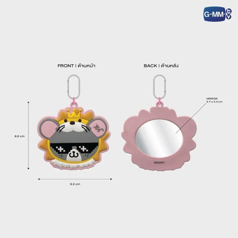 LOOK KHUNNOO GMMTV FANDOM CHARACTER MIRROR KEYCHAIN